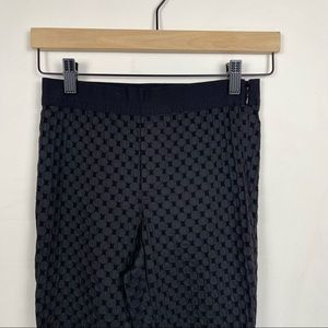 Marc by Marc Jacobs Textured Cotton Skinny Pants, Black